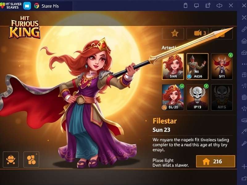 Furious Hit Slayer King gameplay screenshot